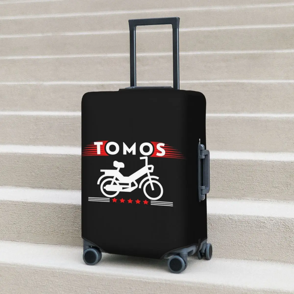 

Tomos Moped Suitcase Cover Protection Elastic Trip Luggage Protector Covers for 18-32 Inch