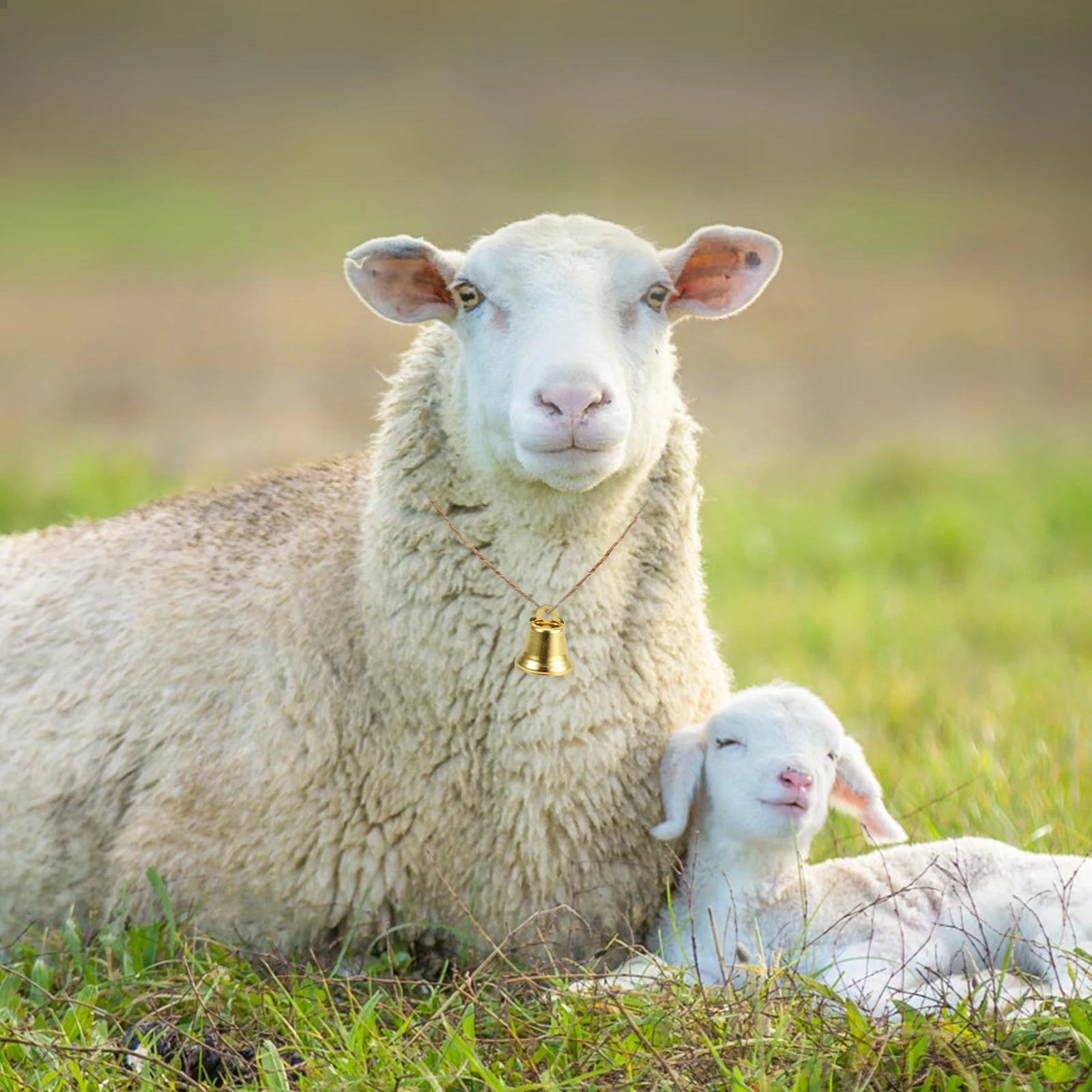 20 Pcs Bronze 22mm Bells Craft Bell Pendant Festival Hanging Decor DIY naments Party Accessories Yard Garden Charm