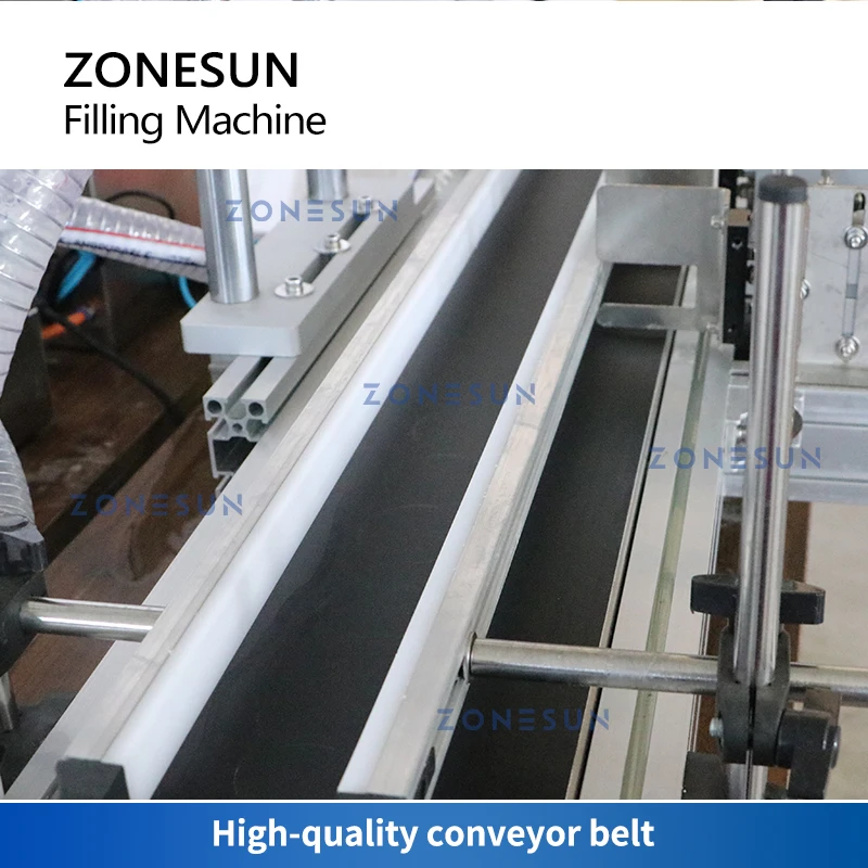 ZONESUN piccola linea di riempimento bottiglia acqua liquida succo bevande pompa magnetica barattolo fiala trasportatore imballaggio produzione ZS-DTMPZ1