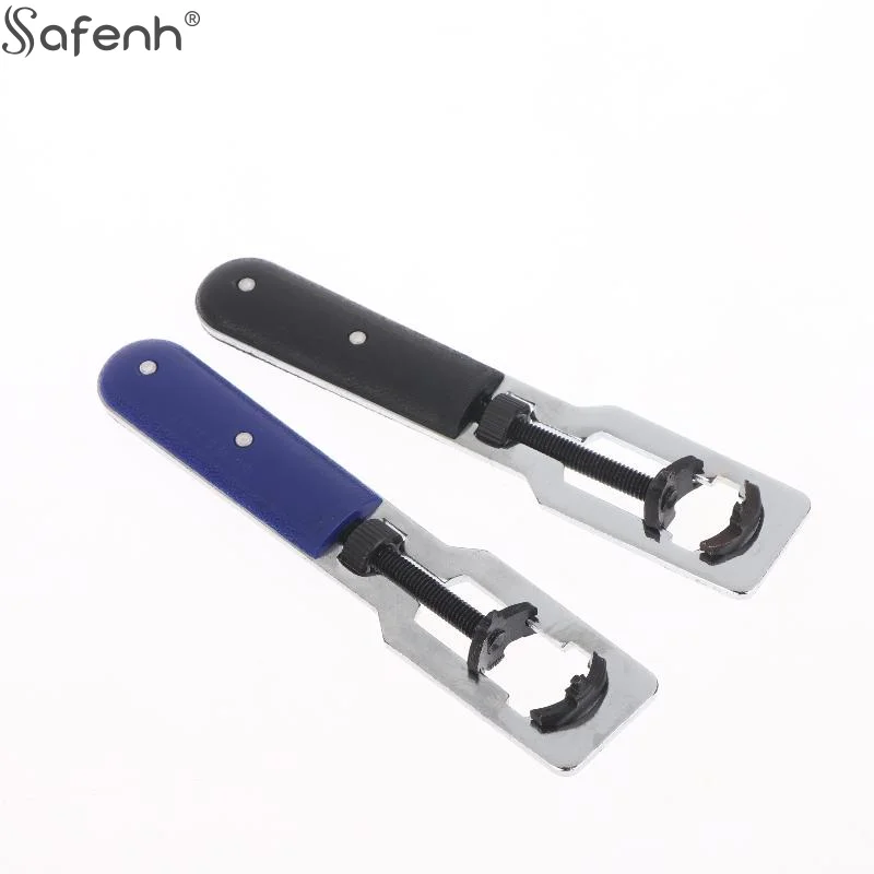 1Pc Metal Backcover Remove Tool 14-35mm Adjustable Metal Watch Back Cover Opener Wrench Rear Case Remover Watchmaker Repair Tool