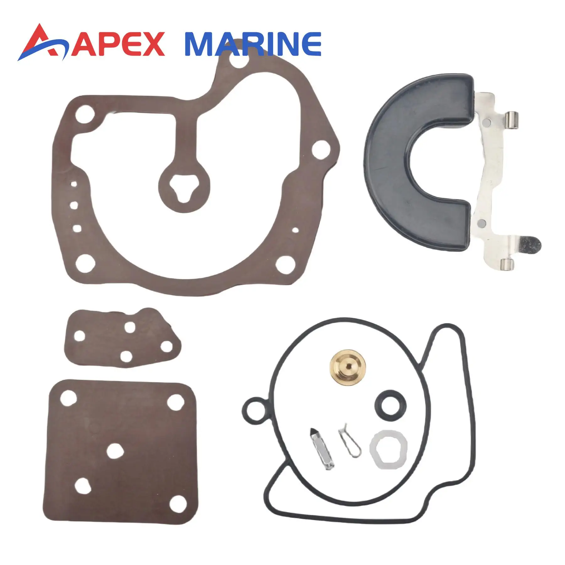 

437327 Botor Motor Carburetor Rebuild Kit for Johnson Evinrude Looper V4 V6 V8 130 To 250 HP Outboard Engines 439079 439078