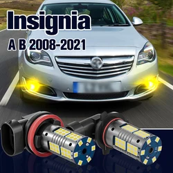 Fog Light 2pcs LED Bulb Lamp For Opel Insignia A B Accessories 2008-2021 2011 2012 2013 2014 2015 2016 2017 2018 2019 2020