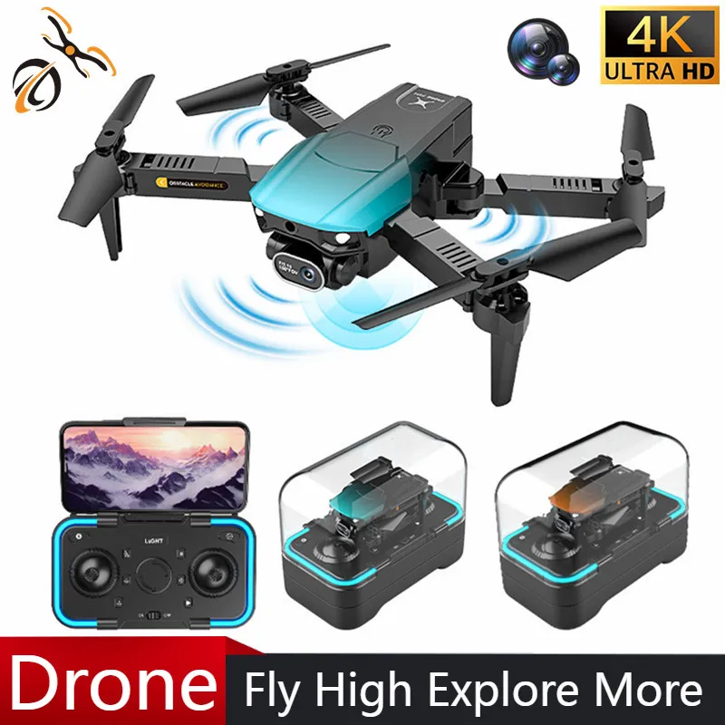 

Mini Drone F191 Folding Drone WiFi FPV Obstacle Avoidance 4K HD Dual cameras Aerial Photography Quadcopter Toy Birthday gift