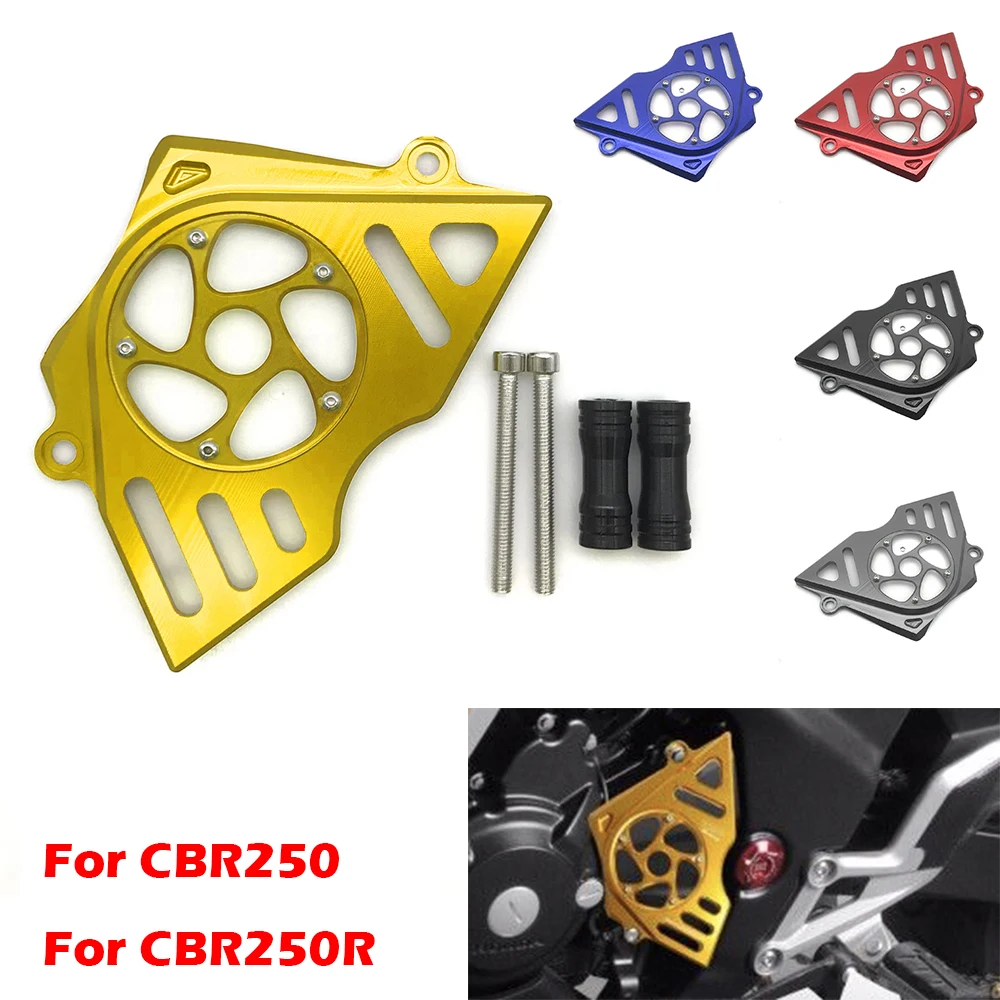 Motorcycle Front Sprocket Chain Guard Gear Protection Cover For Honda CBR250R CBR250 CBR 250 R 250R 2011-2017 2018 Accessories