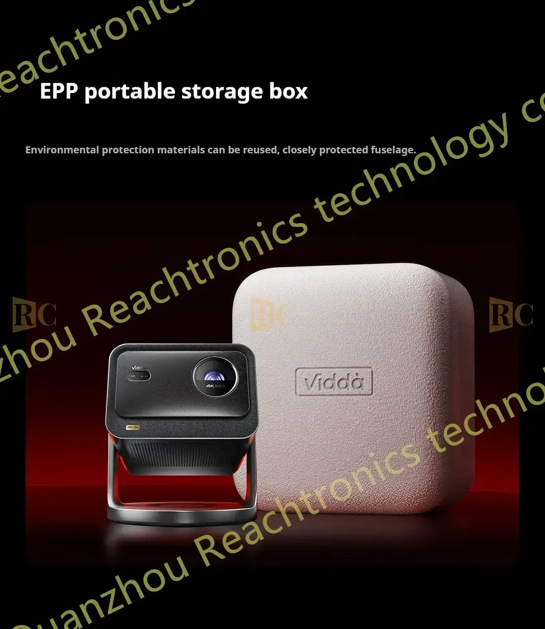 Rc Hisense Vidda C3S 4K 1.0-1.3 Zoom óptico 2200CVIA Relação de contraste dinâmico HDR10+ 1800:1