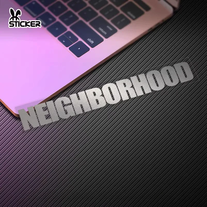 NBHD lightning sticker NEIGHBORHOOD camping trendy brand decorative waterproof reflective sticker car wholesale sticker