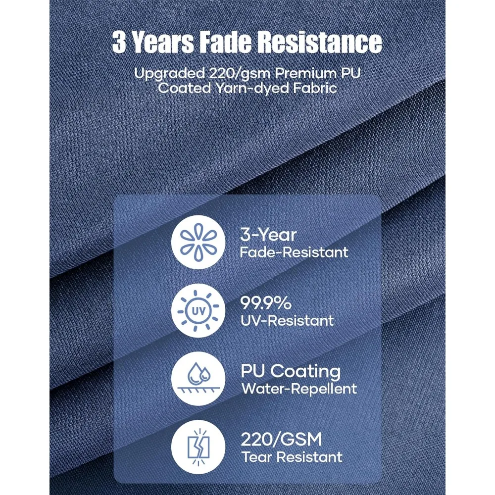 مظلة فناء كبيرة بطول 15 قدم، مع قاعدة متضمنة، مظلة سوق مستطيلة مزدوجة الجوانب للاستخدام الخارجي، مع مقبض كرنك