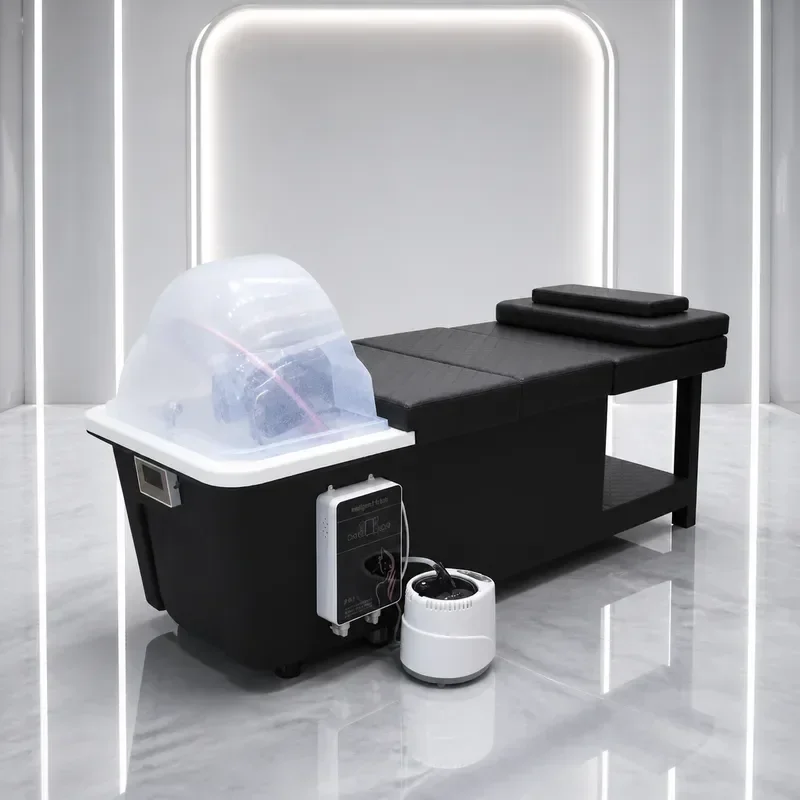 Bojo Water Storage Hair Treatment Shampoo Bed with Intelligent Constant Temperature Water Circulation and Massage Function