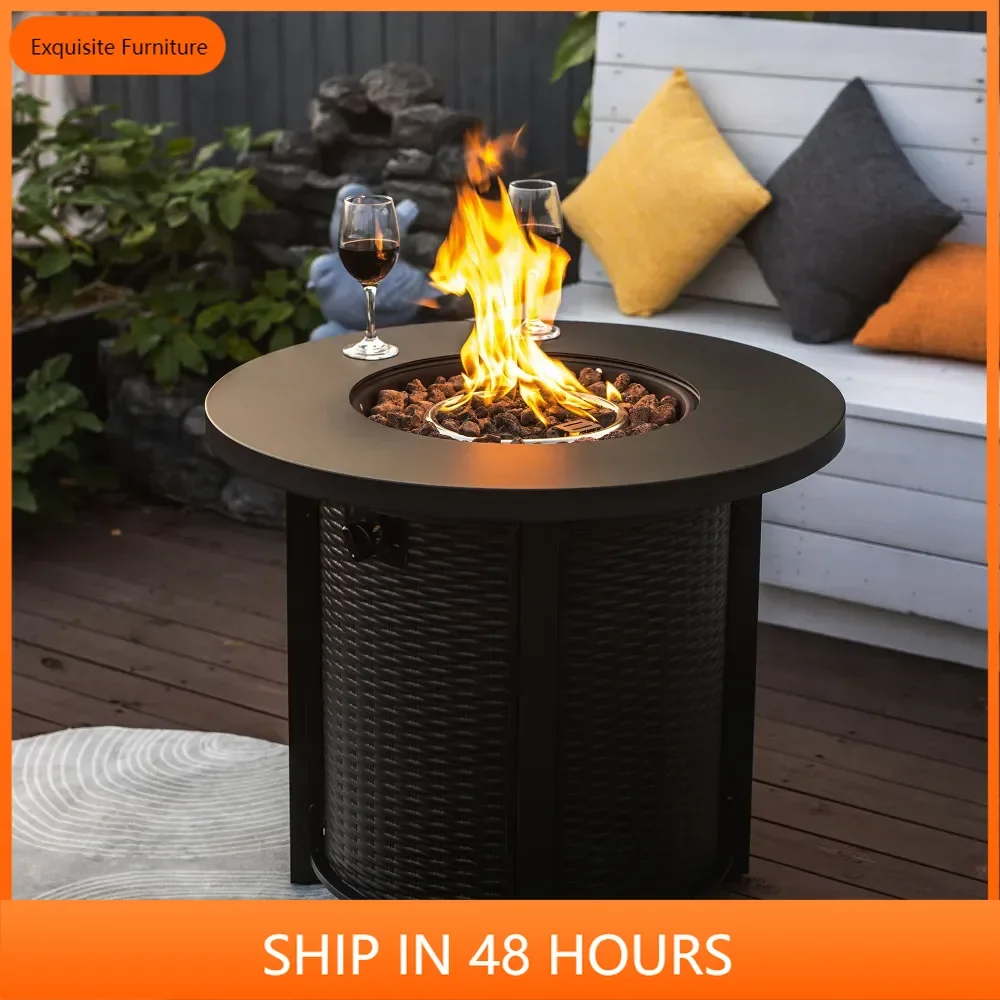 

30inch Propane Round Fire Table 40000BTU Propane Fire Pit Table