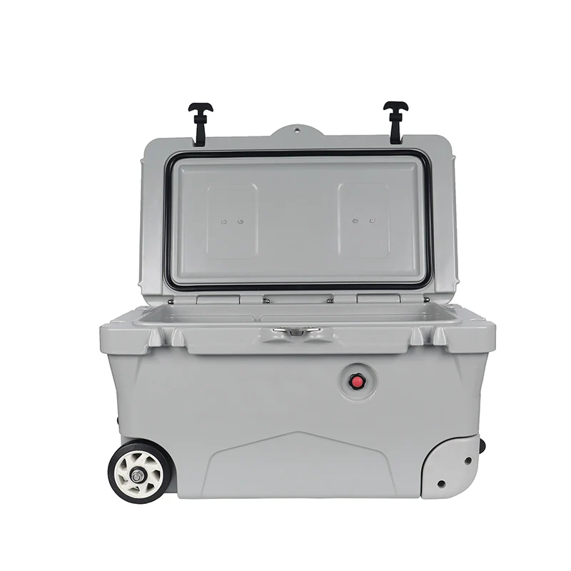 Large Plastic Rotomolded Cooler Box Insulation Cooler Box With Wheel view 5