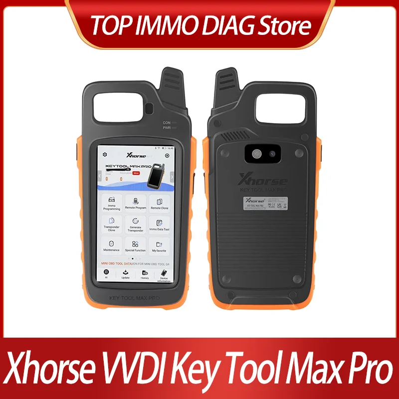 Xhorse VVDI Key Tool Max PRO Car remote Key Programmer Voltage Leakage Current Function TPMS with Mini OBD tool super chip XE XS