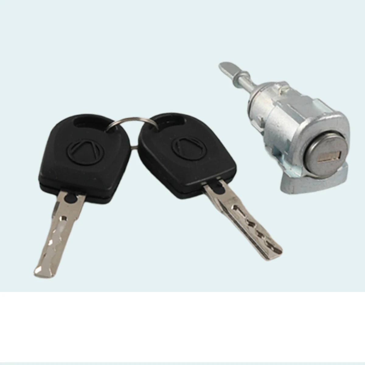 12363-28060 Left Lock Cylinder Aluminum Alloy Car Door Lock Cylinder for Volkswagen POLO Bora for Workshop Use