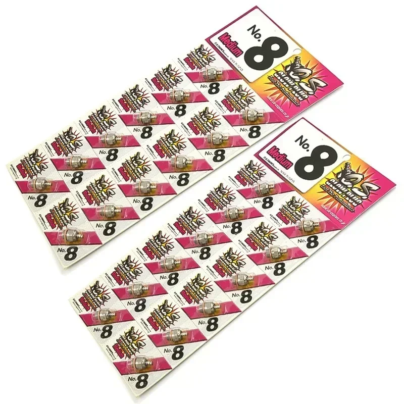 

24 Pieces OS O.S. 8 No.8 #8 Standard Glow Plug Spark Medium For RC Car Truck Engine Remote Control Toys