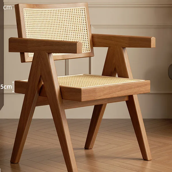 

//Dining Chair Leisure Chair For Home Living Room Furniture Solid Wood Furniture Custom Nordic Modern Design Solid Wooden