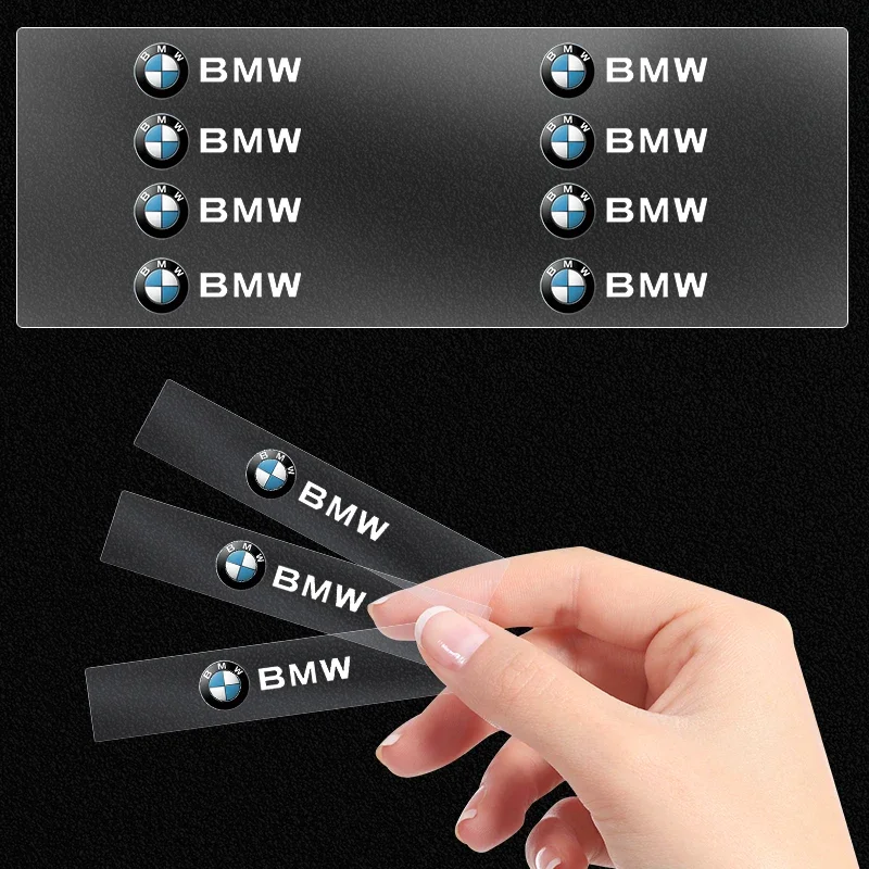 1/5/10pcs Car Styling 3D Alloy Metal Motorcycle Emblem Badge Sticker For BMW E30 E34 E36 E39 E46 E60 E70 E87 E90 F10 F30 E84 F34