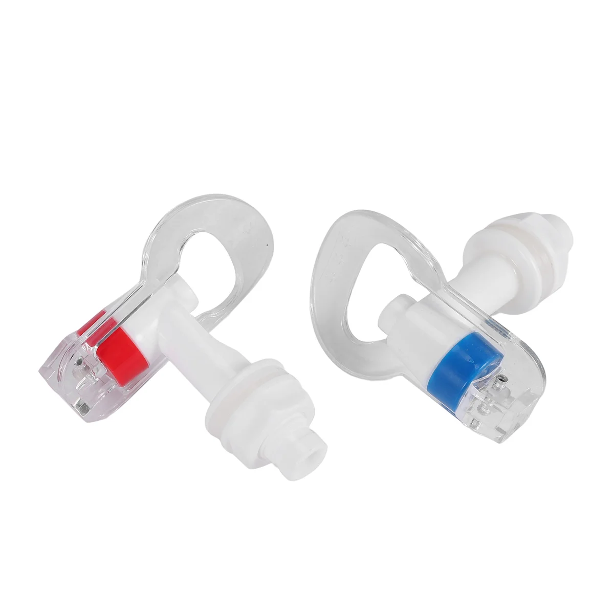 Water Dispenser Replacement Push Faucet - Cold and Hot Water Spigot Blue and Red Pack