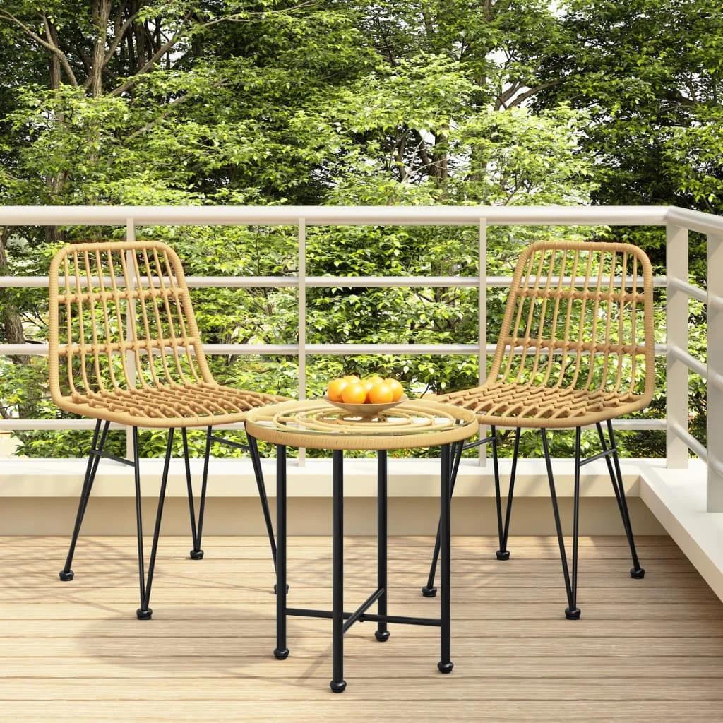 2er-Set Gartenstühle 48 x 62 x 84 cm, gewebtes Harz. Outdoor-Stühle für Gärten, Pools, Strände im Innenbereich erhältlich