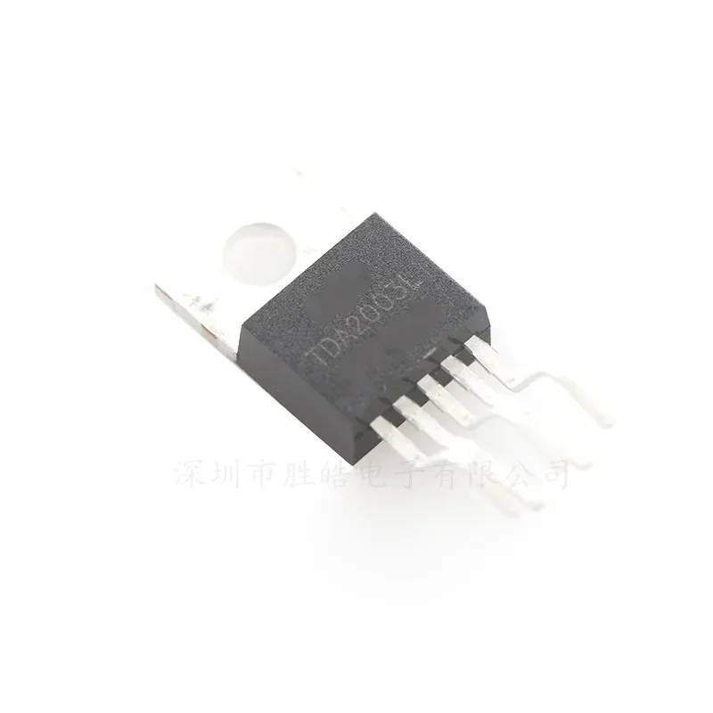 

(10PCS) TDA2003L TO-220-5 NEW IC Elbow Audio Amplifier Chip