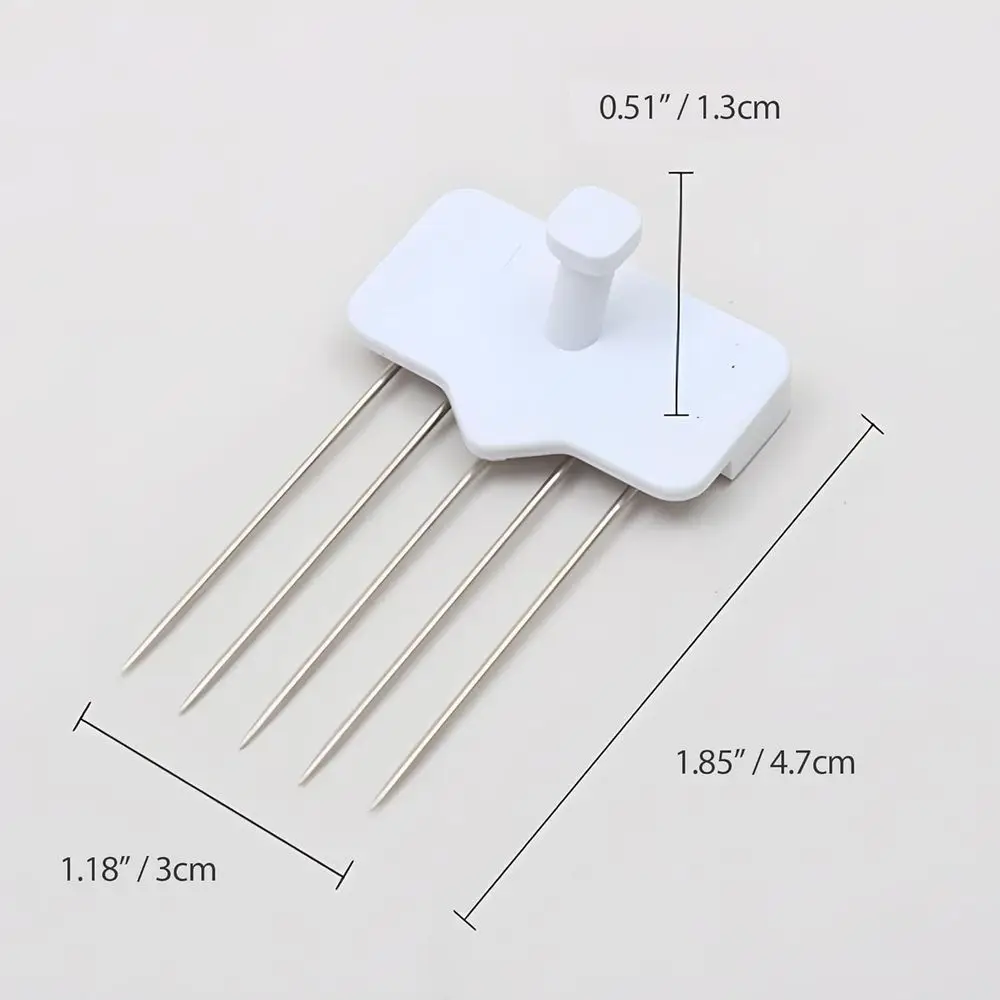 Reusable Multipurpose Wall Hooks 5Pcs Decorative Pin Stick Hooks Office Partition Panel Hanger Home Kitchen