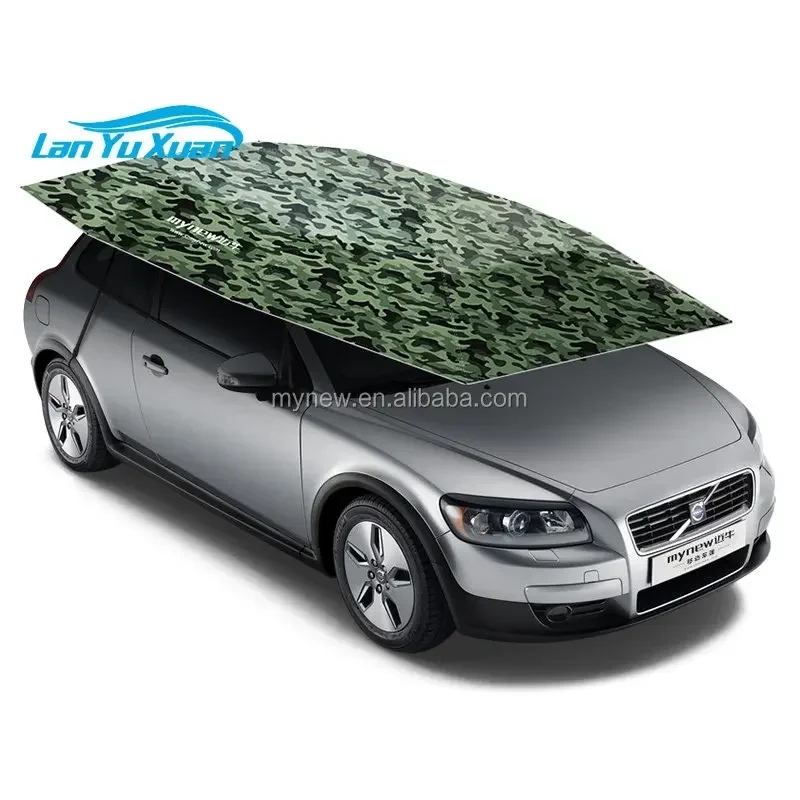 

Mynew Factory Price Automatic outdoor Car Sunshade covering Umbrella for all cars 4.2Meters car cent