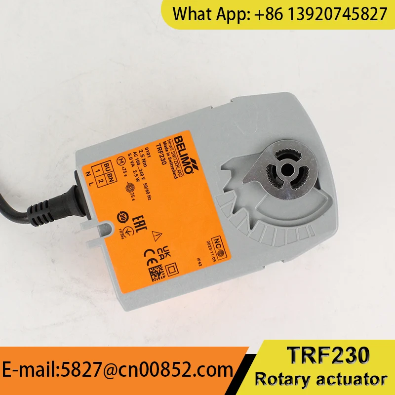 Belimo TRF230 2.5Nm AC100-240V Valve actuator Ventilation drive HVAC Systems Building ventilation systems in stock original IP42