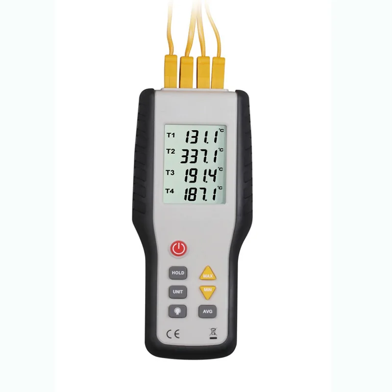 HT-9815 Digital K type Thermocouple Thermometer thermocouple probe sensor industrial temperature tester -200C-1372C Dual channel