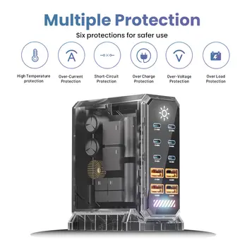 8 best sales محطة شحن متعددة - №7