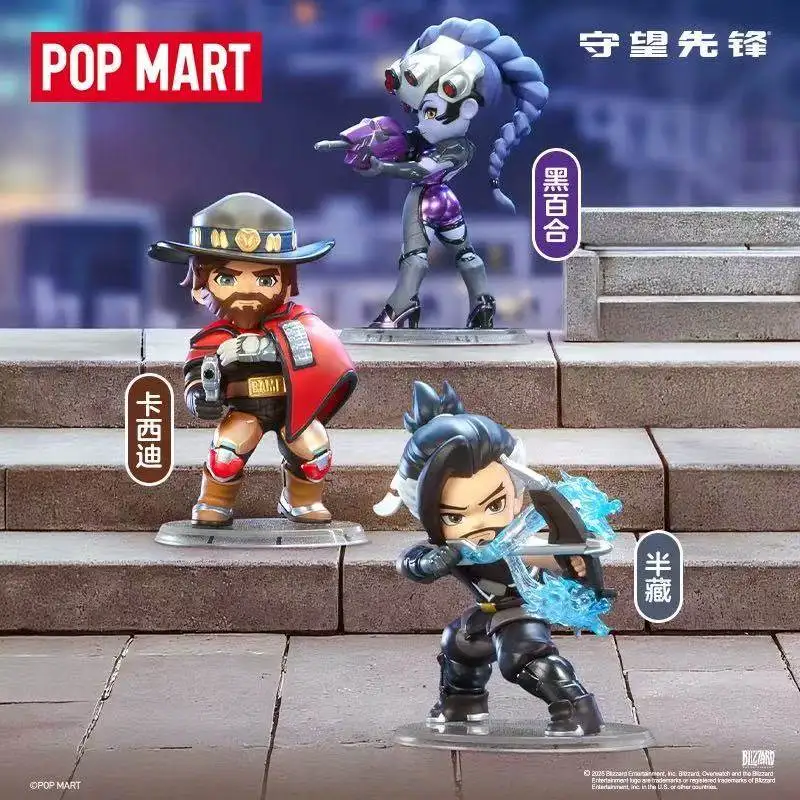 POPMART Overwatch Play of The Game Series Blind Box Cartoon Anime