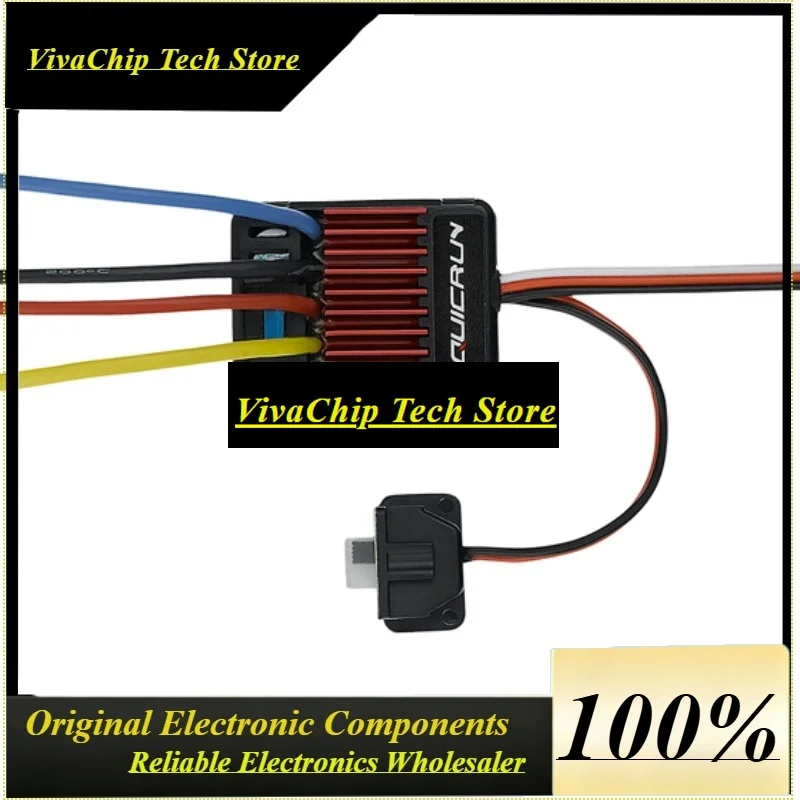VIVaSHOBBYWING QuicRun WP-1625 Brushed 25A ESC/Электронный регулятор скорости для радиоуправляемых машин