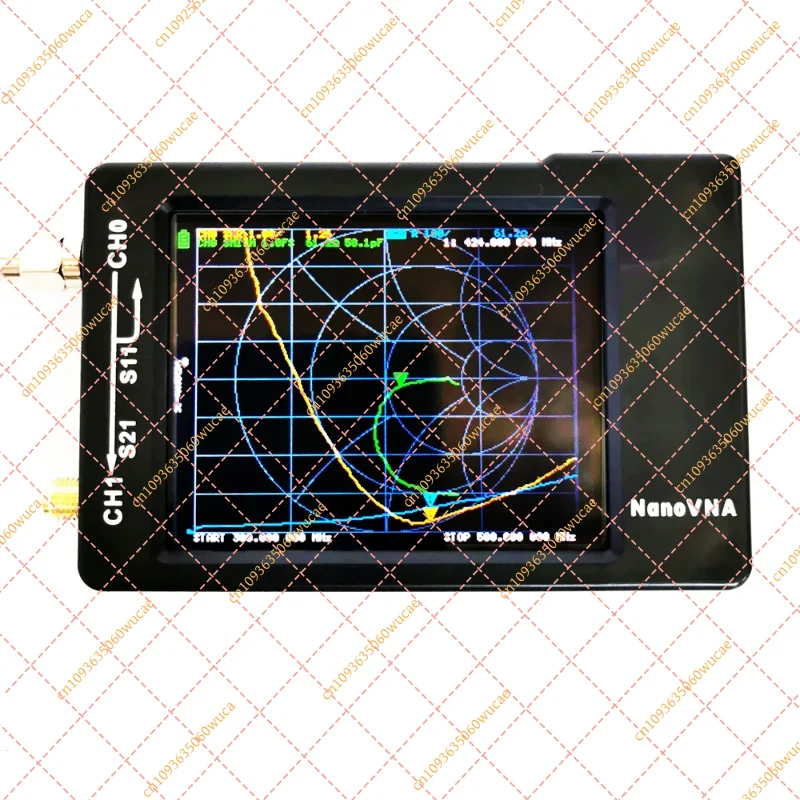 NanoVNA-H 1.5GHz Vector Network Analyzer | HF/VHF/UHF Antenna Tester with SD Card Slot & Spectrum Function