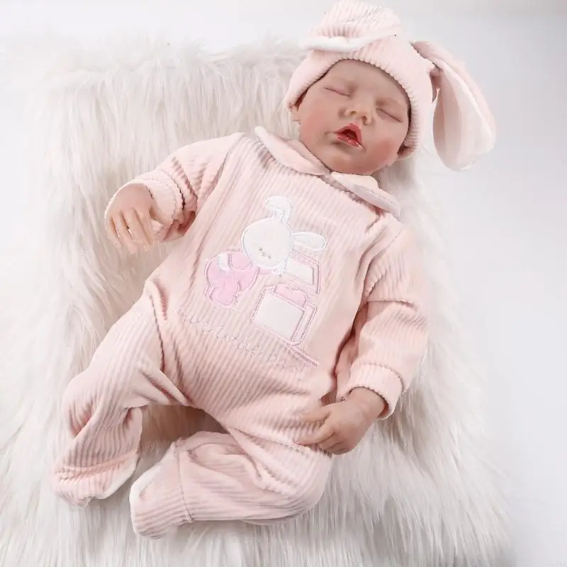 54DA 15,7 RolePlay lalka chłopiec Reborns zabawka kaukaska laleczka bobas świetny prezent dla dzieci