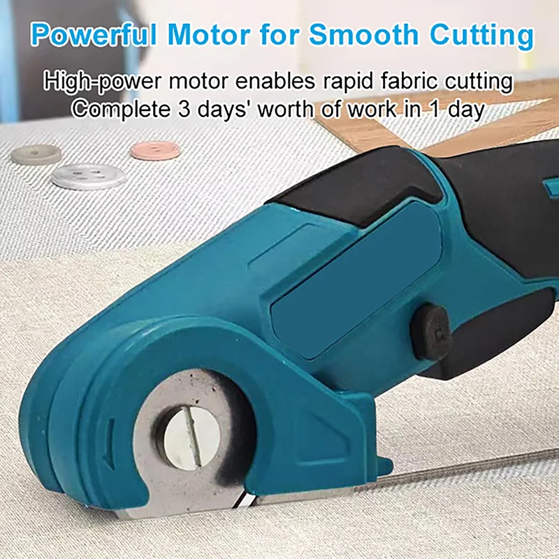 Handled Electric Scissors Suitable For Makita 18V Battery (No Battery) Tungsten Steel Round Blade Rechargeable Trimming Scissors