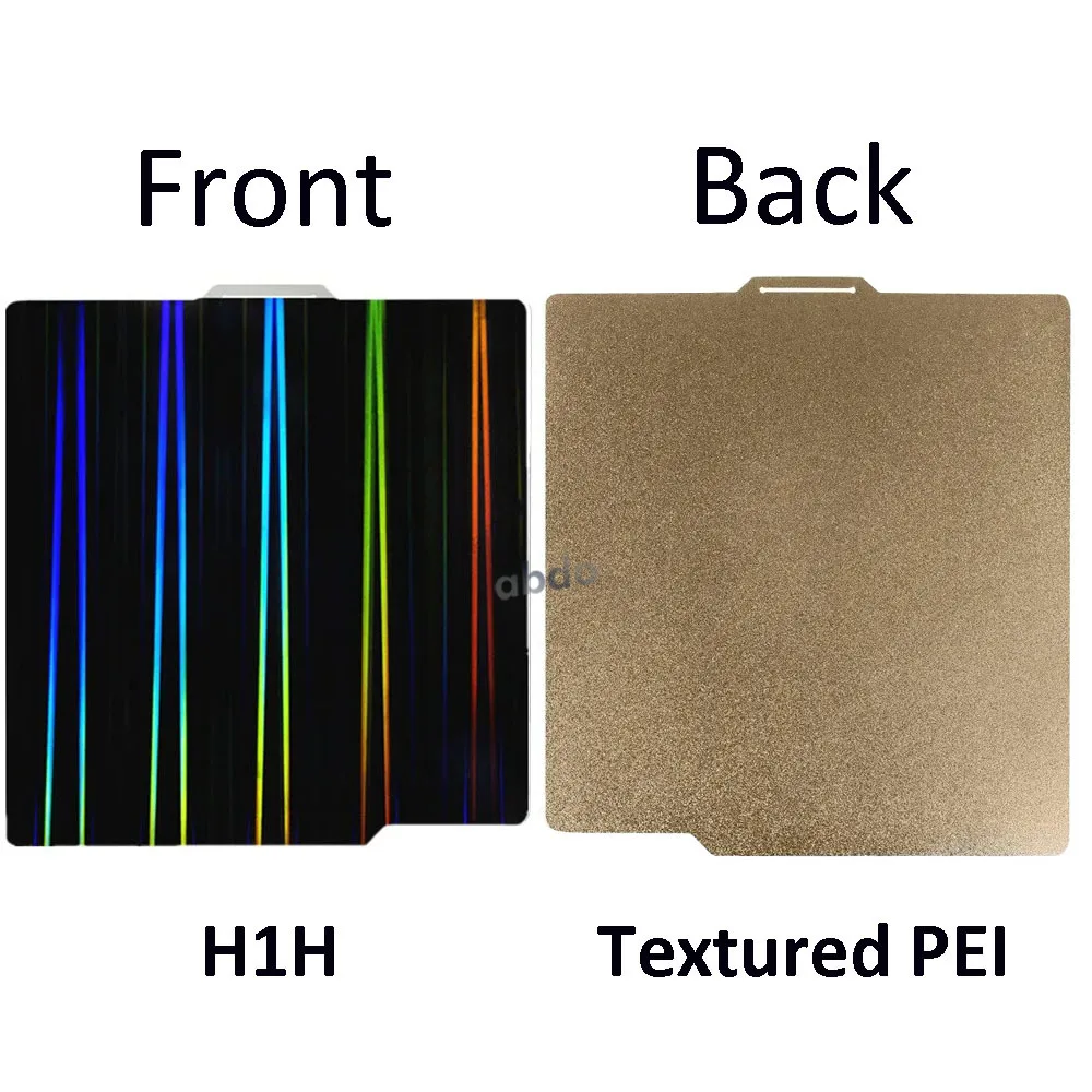 Für Bambu Lab Bauplatte Pei Blatt Federstahlblech 257x257mm PEO PET PEY H1H Glatte PEI für Bambus X1C P1s für Bambulabs A1 – Detail 7