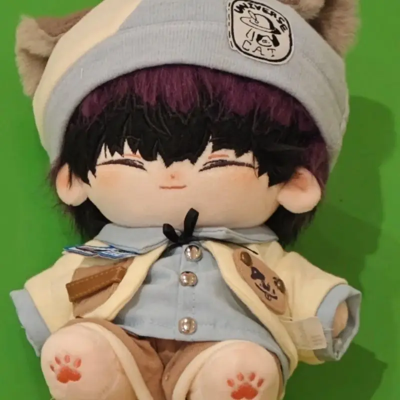 星名宗士郎 20cm コットンドール COS アニメ 怪獣No. 8 漫画のドレスアップ人形子供のギフトおもちゃ大人のファン DIY 人形プレイ