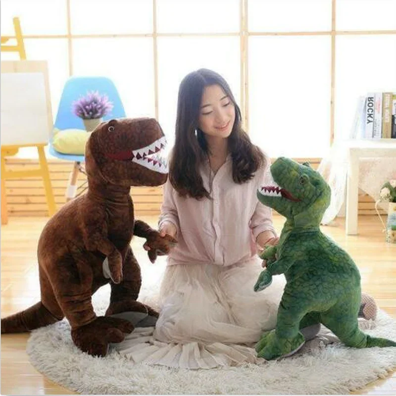 

Dinosaur Plush Toy Stuffed Animals Tyrannosaurus Rex Doll Simulation Dinosaur Stuffed Toys Pillow Gift Stitch