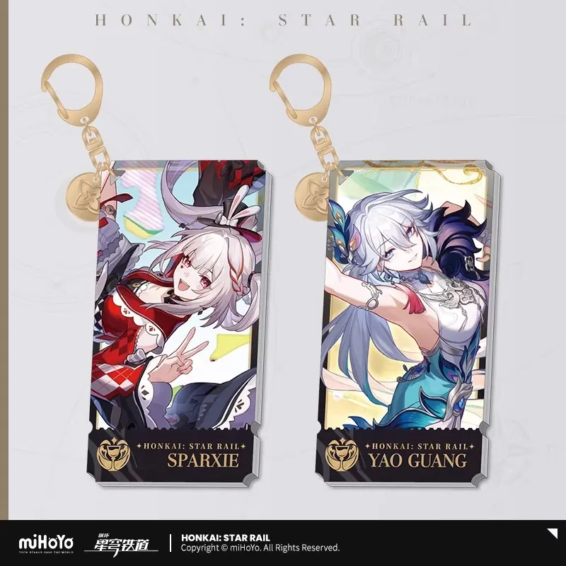 

Официальная серия акриловых брелоков miHoYo Honkai: Star Rail с персонажами - Joyful Destiny (Аниме и игровые товары)