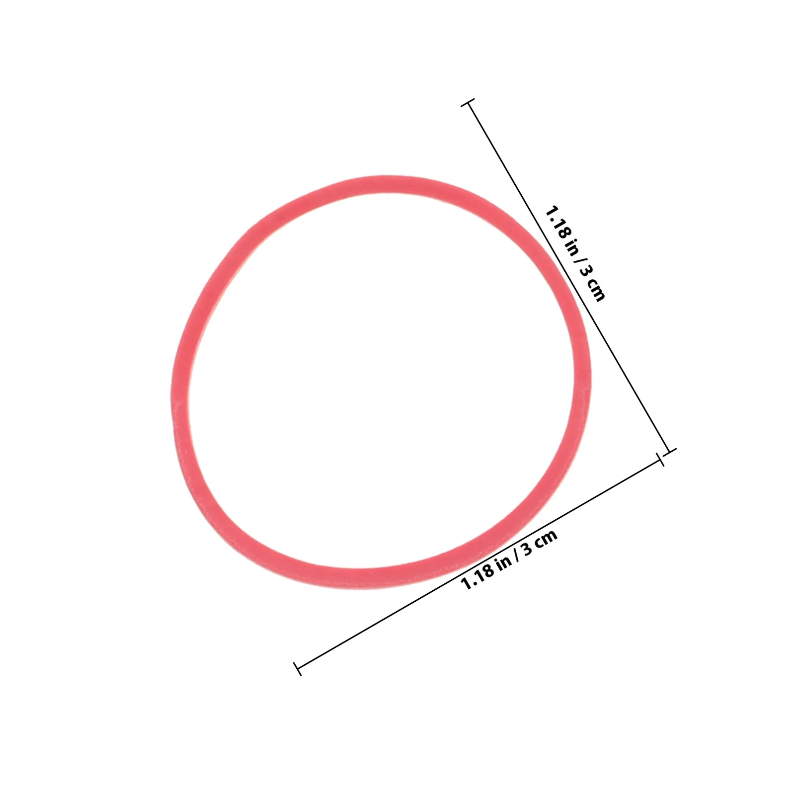60 قطعة من الأربطة المطاطية الملونة النابضة بالحياة أربطة مرنة قابلة للتمدد للاستخدام في المكتب المدرسي حلقة مطاطية مرنة للمكتب