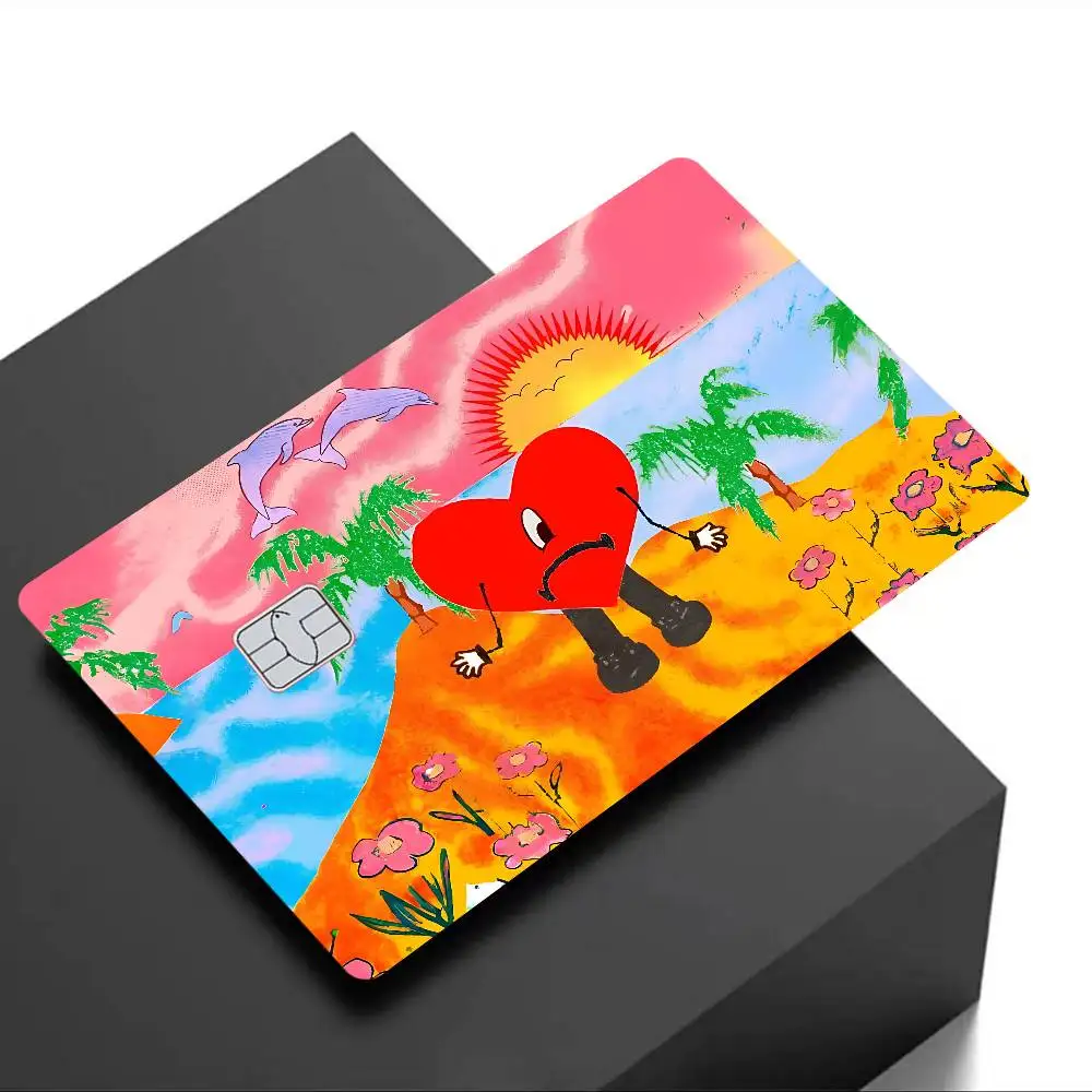 Afbeelding 7: Zanger Bad Bunny Diverse Anime Bank Creditcards Bus Pass Stickers Coole Decoratie Waterdichte Stickers Collectie Speelgoed Geschenken