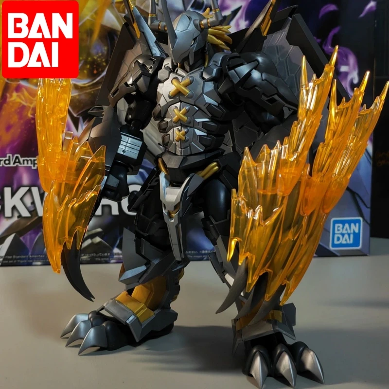 

Original Bandai Digimon Monster Digimon Adventure Standard Black War Greymon Anime Action & Toy Figures Model Children Gift Toys