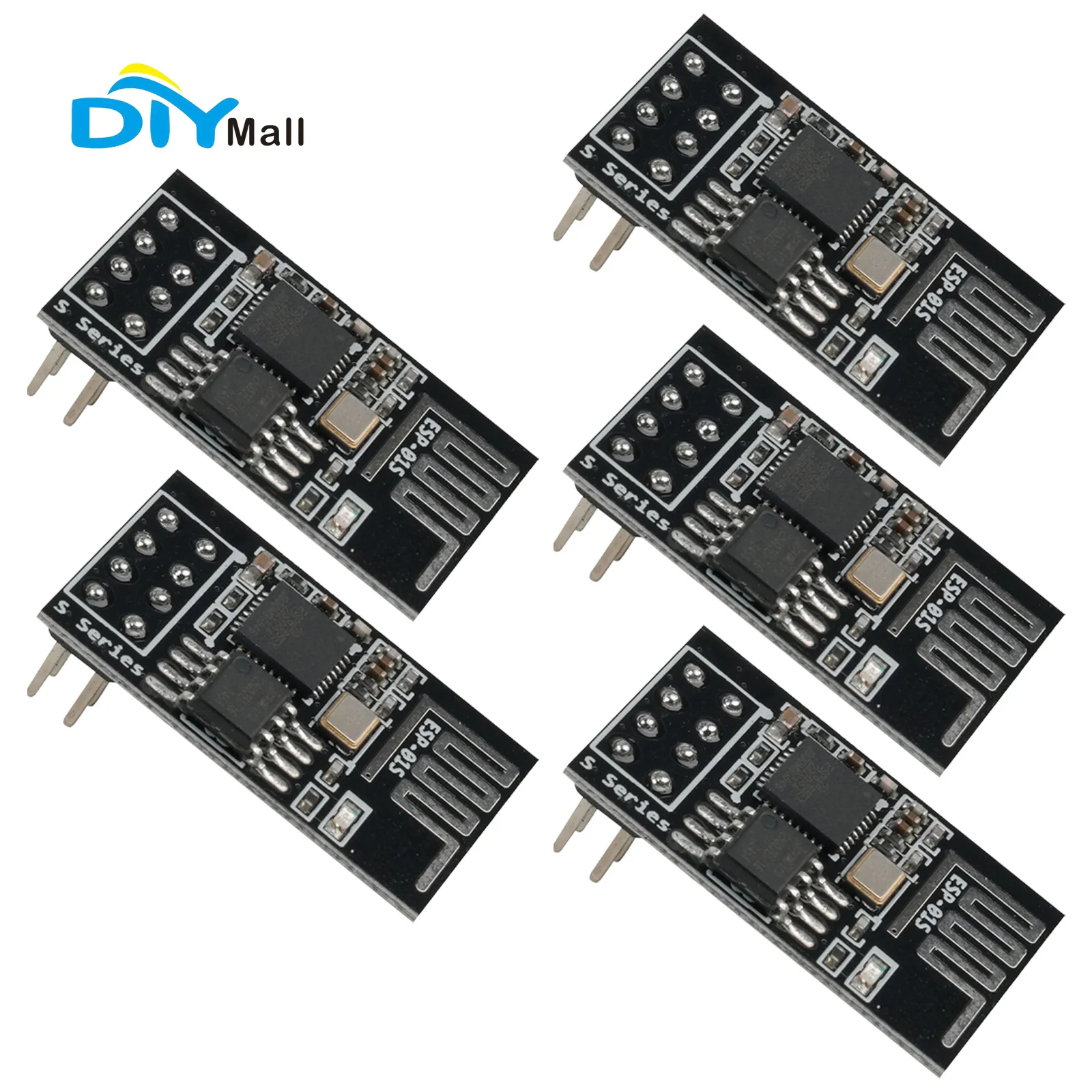 ESP8266 WiFi Wireless Serial Transceiver Module 4MB Flash 3.3V for IoT Development with Low Power Consumption