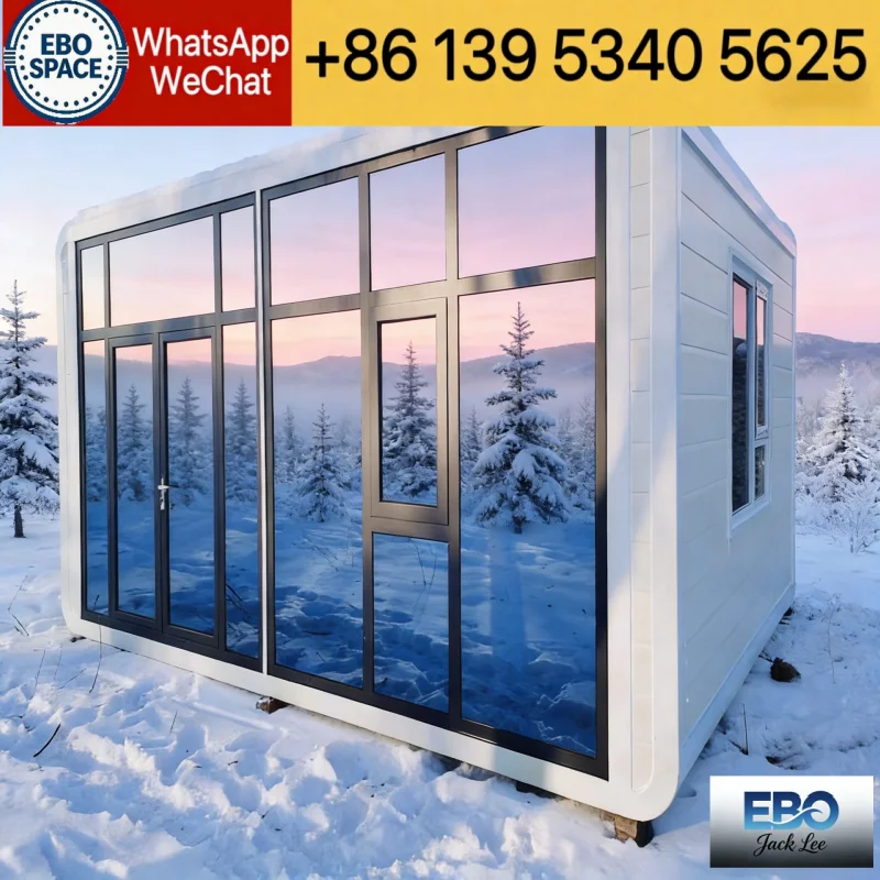 Innovative Expandable Container House Folding Modular Design Quick Setup for Overseas Construction Projects and Camps