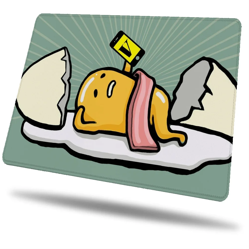 Gudetama Gaming Laptop Small Pc Gamer Accessories Mause Pad Custom Mouse Pad Anime Computer Mat Game Mats Desk Accessory Table