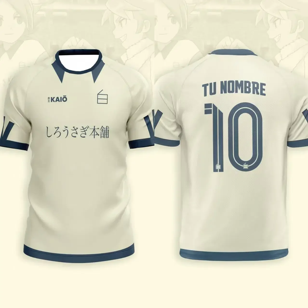 

Japan Soccer Anime Jersey Inazuma Eleven Kaio Boys Girls Clothes Sports Casual Breathable Quick-Drying Oversized Daily Training