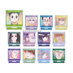 Anime Mini Figure Doll GON FREECSS Killua Zoldyck Kurapika Small Acrylic Stand Model Plate Cosplay Toy for Gift