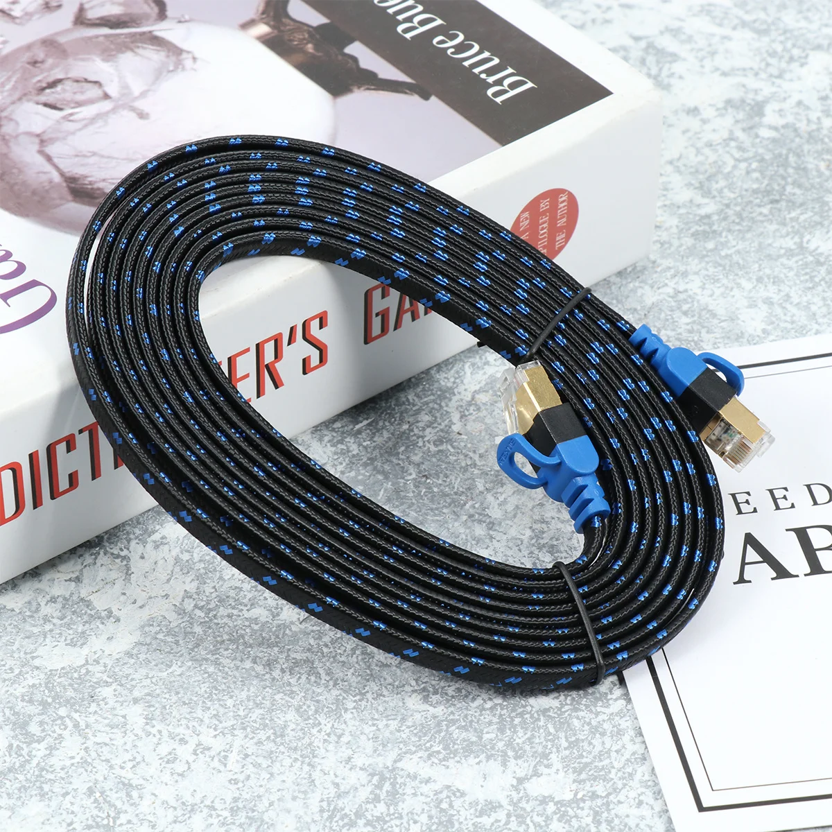 

3 Meter Cat7 Double Shielded Ethernet Cable Cable for Pc Router Nas Media Player Lan Cord Ethernet Cord