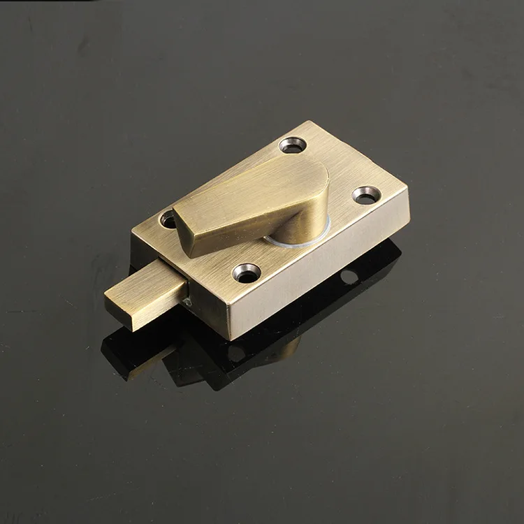 Bronze Indicator Bolt Bathroom Privacy Anti Prying Medium And High End Places Package Content Room Is Occupied