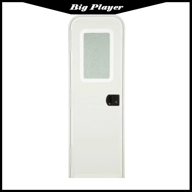 Aluminum Alloy Caravan Rv Entry Screen Doors European Door With Fly Screen - Rv Motorhome Camper Trailer