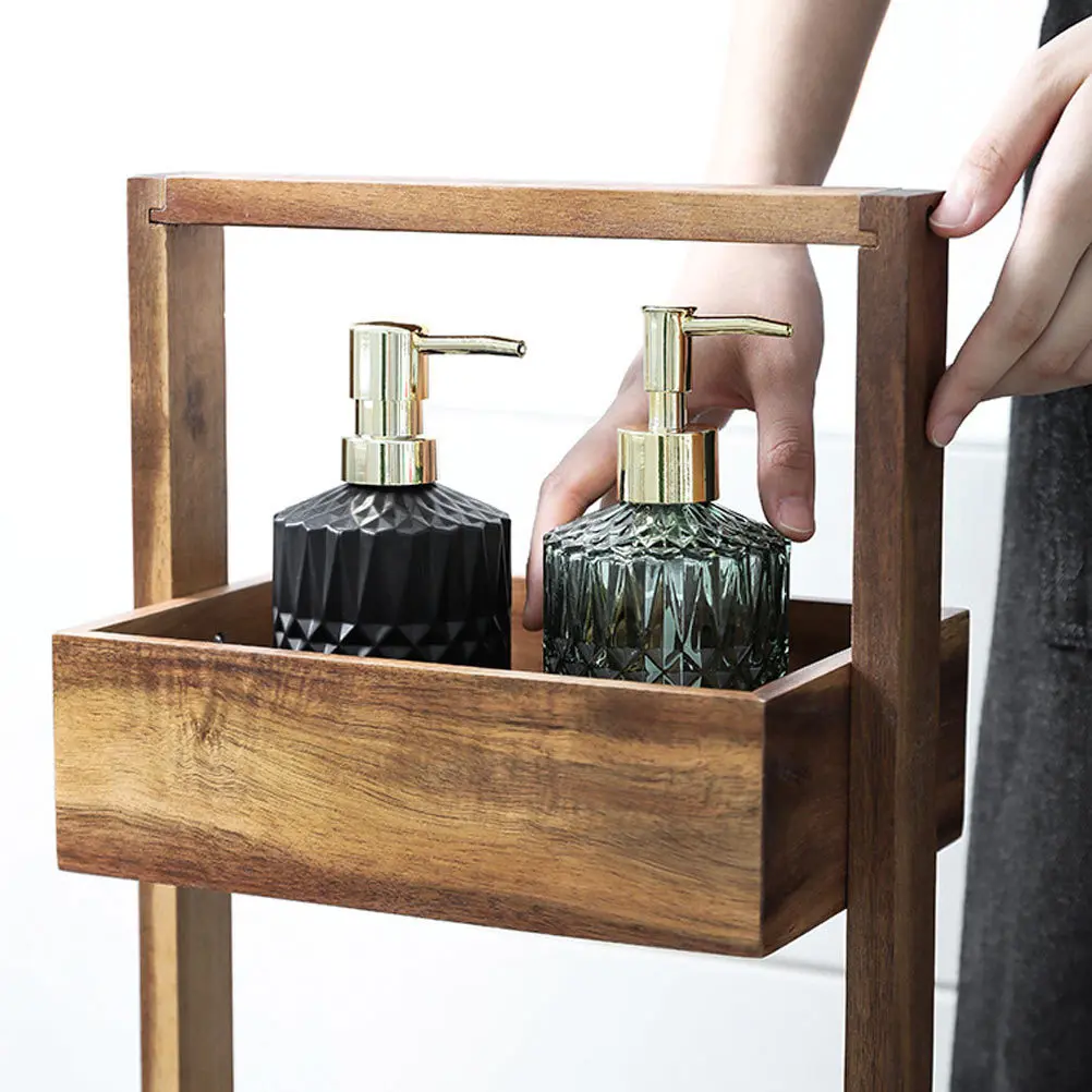 

1Pcs European Style Glass Hand Soap Dispenser Green Pump Bottle for Bathroom Home Office Hotel Liquid Container