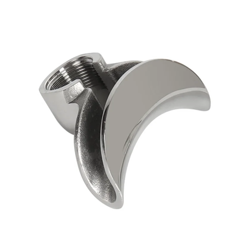 B97A-Replacement Double Open Portafilter Spout Standard For Espresso Machine 51/53/54/58 Mm Coffee Filter Nozzle