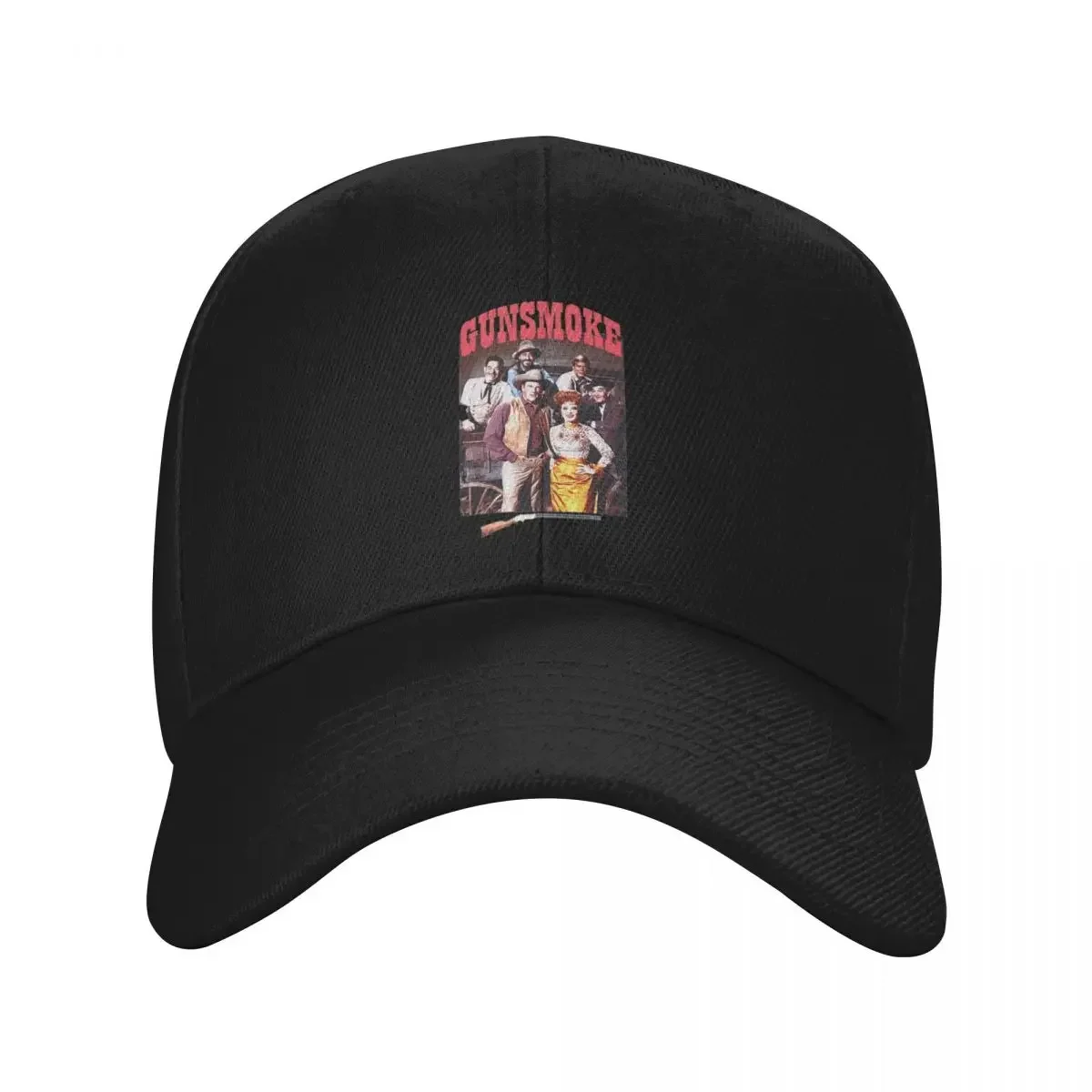Cast of Gunsmoke Mat Dillon and Kitty, Doc and Festus Baseball Cap beach hat Ball Cap Sports Cap Male Women's